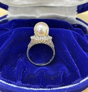 真珠のリング